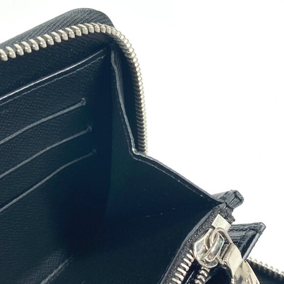 LOUIS VUITTON Black Leather Wallet - Picture 15 of 16